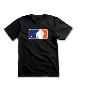 Mr. Met Logo Tee Black