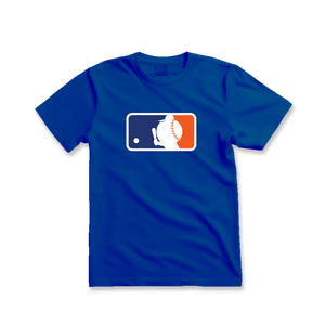 Mr. Met Logo Tee Blue